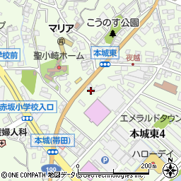 八幡スカイマンション本城Ｂ周辺の地図