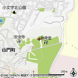 北九州市立　足立霊園周辺の地図