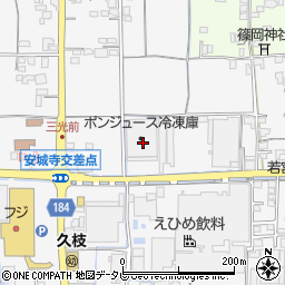 愛媛県松山市安城寺町500周辺の地図