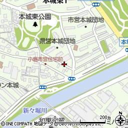 本城東幼稚園周辺の地図