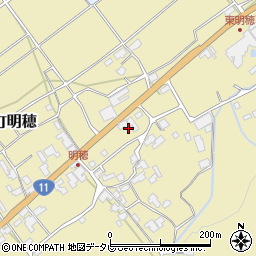 愛媛県西条市小松町明穂238周辺の地図