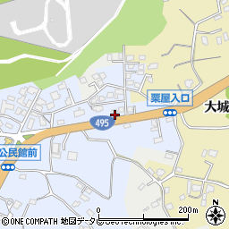 福岡県遠賀郡芦屋町粟屋974周辺の地図