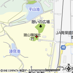 愛媛県松山市船ヶ谷町323周辺の地図
