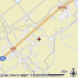 愛媛県西条市小松町明穂189周辺の地図