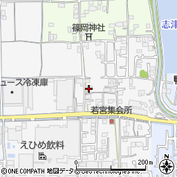 愛媛県松山市安城寺町454周辺の地図