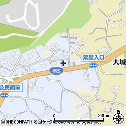福岡県遠賀郡芦屋町粟屋965-4周辺の地図