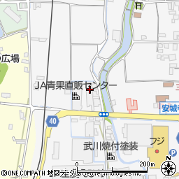 愛媛県松山市安城寺町734周辺の地図