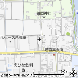 愛媛県松山市安城寺町457周辺の地図