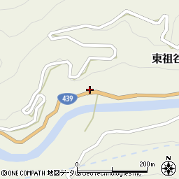 徳島県三好市東祖谷菅生381-2周辺の地図