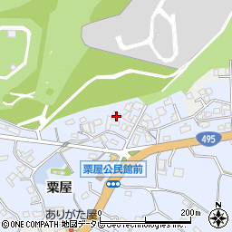 福岡県遠賀郡芦屋町粟屋1173周辺の地図