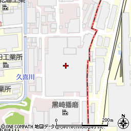 黒崎播磨株式会社セラミックス営業部　九州グループ周辺の地図