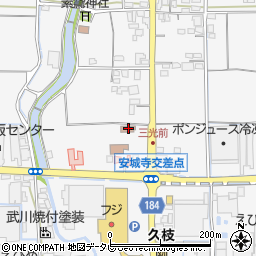 愛媛県松山市安城寺町530周辺の地図