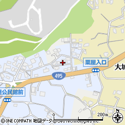 福岡県遠賀郡芦屋町粟屋982-2周辺の地図