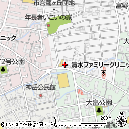 西日本シティ銀行宇佐町支店周辺の地図