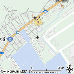 徳島県阿南市橘町東中浜172-2周辺の地図