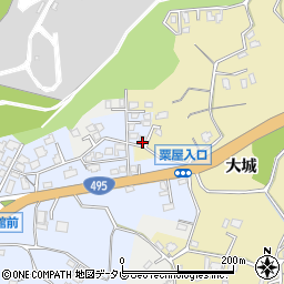 福岡県遠賀郡芦屋町粟屋987-8周辺の地図