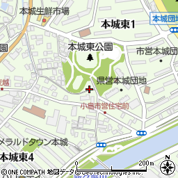 和光荘周辺の地図