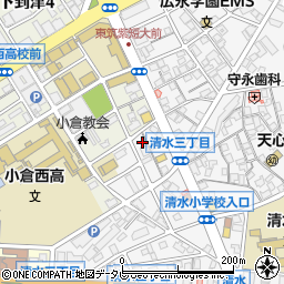 スマイル薬局　清水店周辺の地図