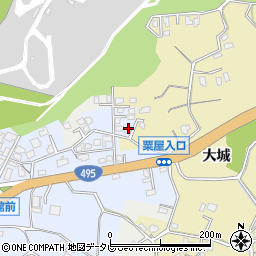 福岡県遠賀郡芦屋町粟屋987-7周辺の地図