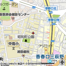 福岡県北九州市小倉北区昭和町6-15周辺の地図