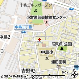 福岡県北九州市小倉北区昭和町17周辺の地図