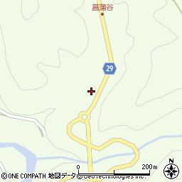 和歌山県田辺市龍神村柳瀬1368周辺の地図