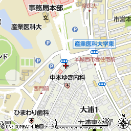 日本調剤　医生ヶ丘薬局周辺の地図