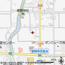 愛媛県松山市安城寺町966周辺の地図