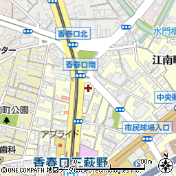 大邱食堂 香春口店周辺の地図