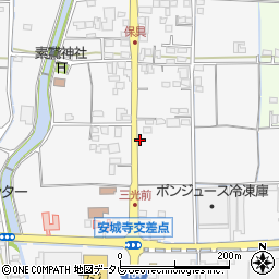 愛媛県松山市安城寺町1136周辺の地図