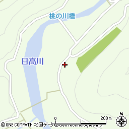 和歌山県田辺市龍神村柳瀬263周辺の地図