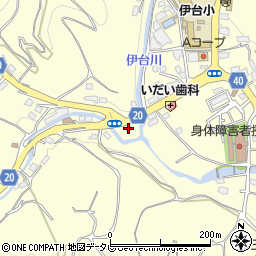 愛媛県松山市下伊台町1393周辺の地図