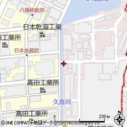 菊竹産業株式会社　八幡事業所周辺の地図