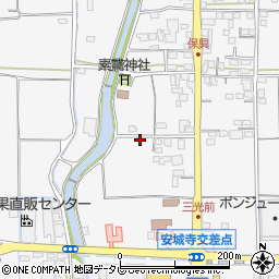 愛媛県松山市安城寺町957周辺の地図