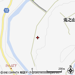 愛媛県西条市兎之山甲57周辺の地図