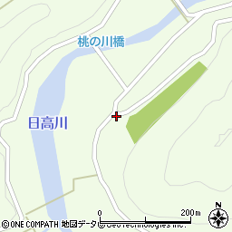 和歌山県田辺市龍神村柳瀬311周辺の地図