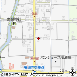 愛媛県松山市安城寺町1129周辺の地図