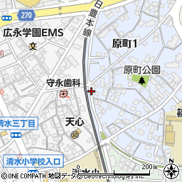 松延製茶園周辺の地図