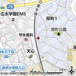 松延製茶園周辺の地図