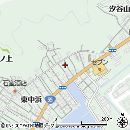 徳島県阿南市橘町東中浜20-4周辺の地図