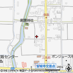 愛媛県松山市安城寺町971周辺の地図
