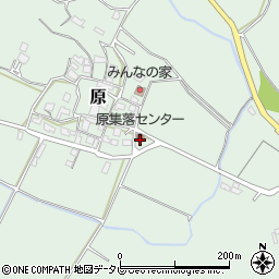 原集落センター周辺の地図