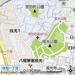 宮田町第3町会周辺の地図
