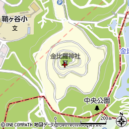 金比羅神社周辺の地図