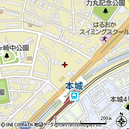 福岡県北九州市八幡西区力丸町1周辺の地図