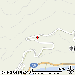 徳島県三好市東祖谷菅生372周辺の地図
