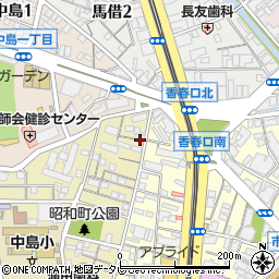 福岡県北九州市小倉北区昭和町1-12周辺の地図