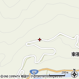 徳島県三好市東祖谷菅生373周辺の地図