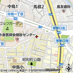 セブンイレブン小倉昭和町店周辺の地図
