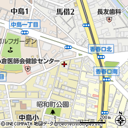 福岡県北九州市小倉北区昭和町2-2周辺の地図